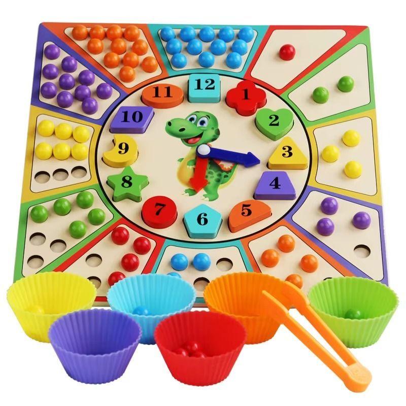 Juguete Didáctico Clasificación Reloj Montessori c10055-4