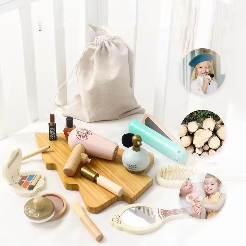 Disne Mini Set De Maquillaje En Madera Juego Roles Cod10021-2