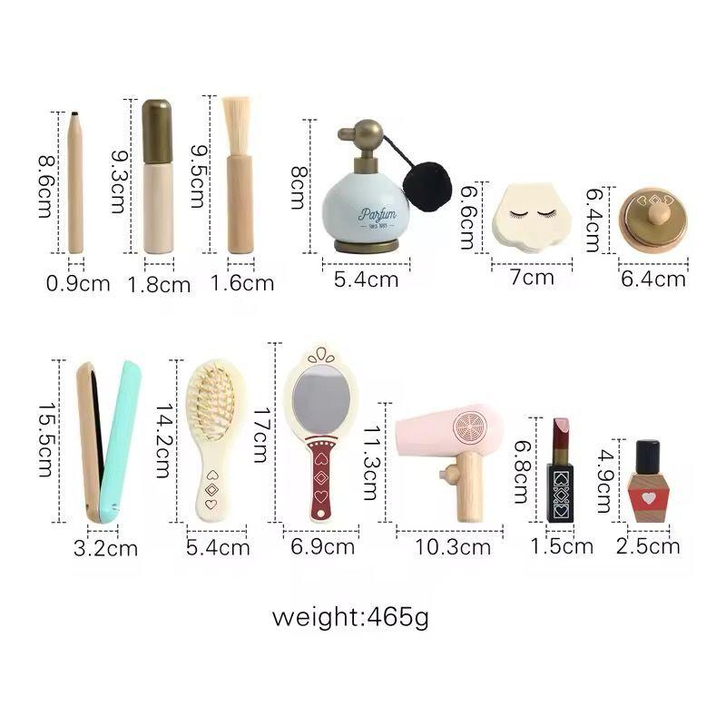 Disne Mini Set De Maquillaje En Madera Juego Roles Cod10021-3