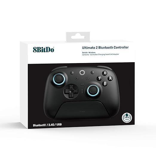 8BitDo Ultimate 2 Bluetooth Controller - Black-4