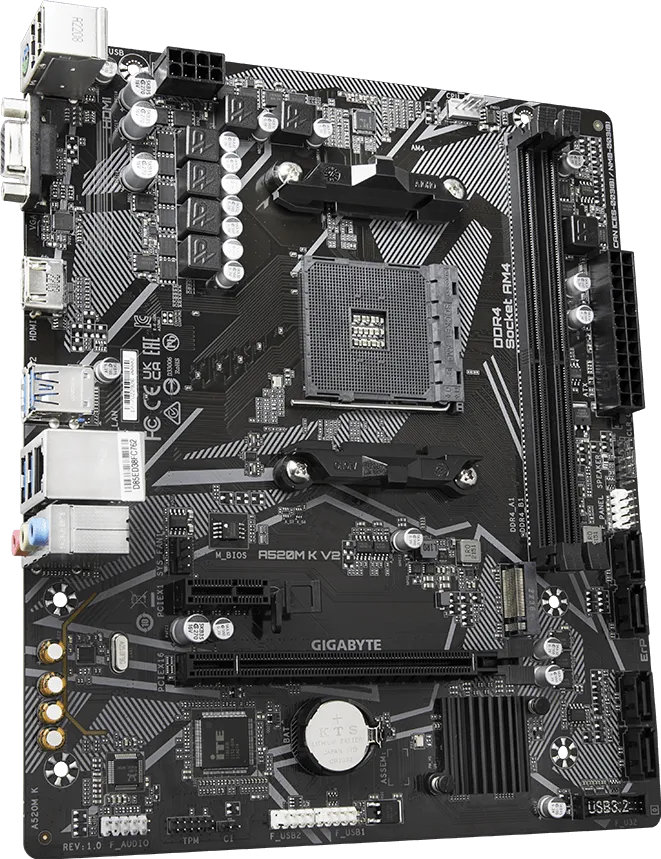 Gigabyte A520M K V2-2