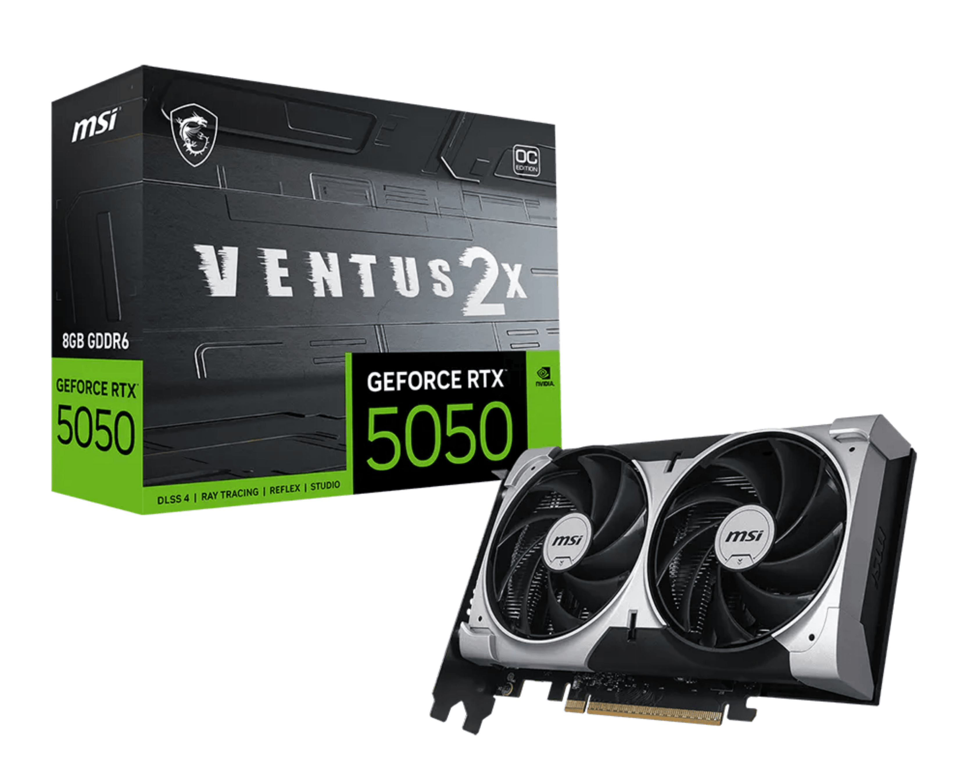 MSI GeForce RTX 5050 8G VENTUS 2X OC-0