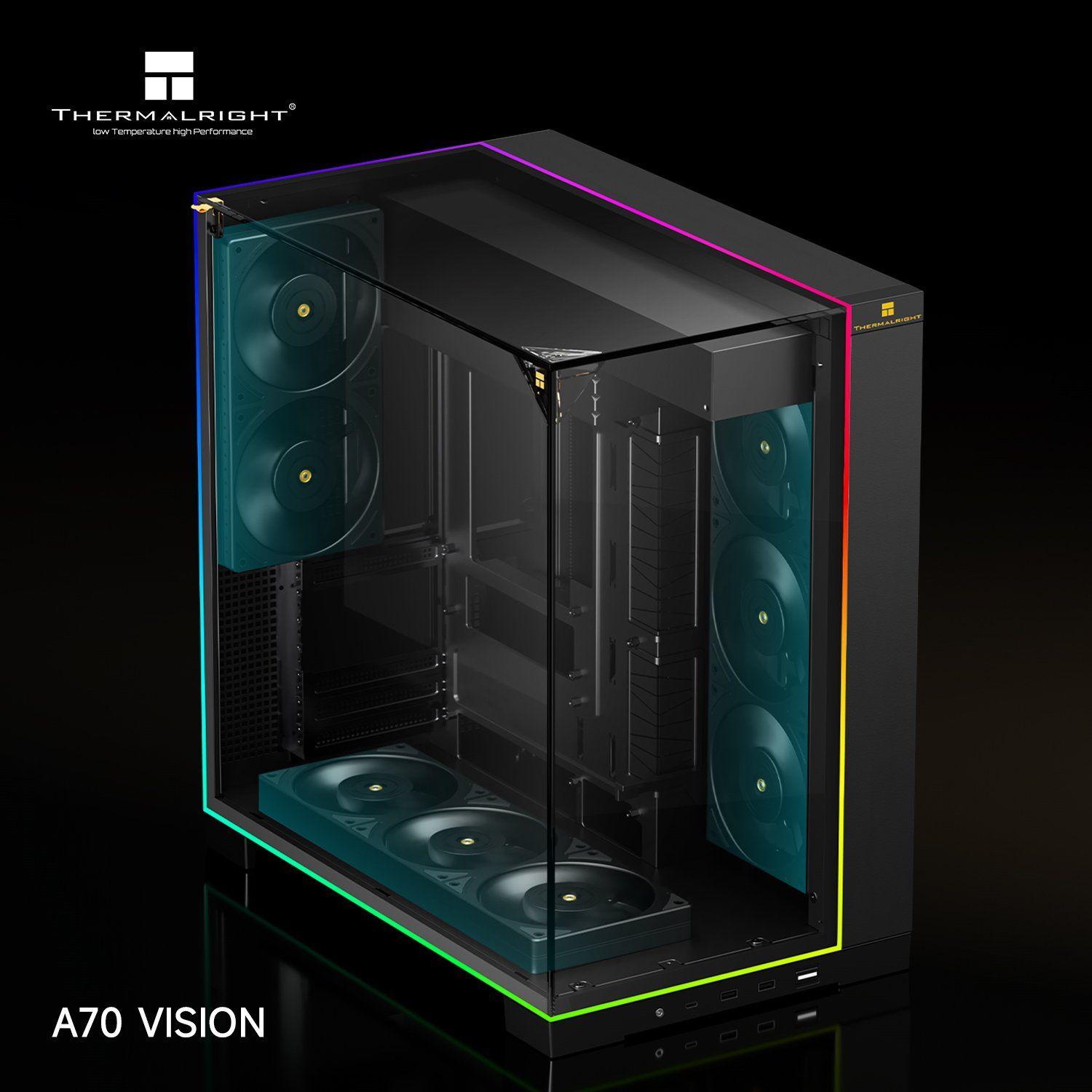 Thermalright TR-A70 Vision Gabinete con 9.16" LCD-2
