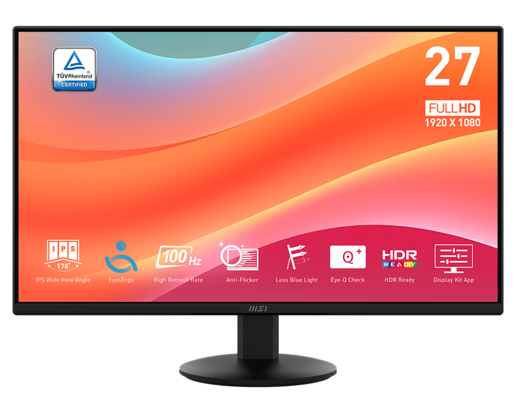 MSI Monitor PRO MP272L 27in FHD 100hz HDR-0