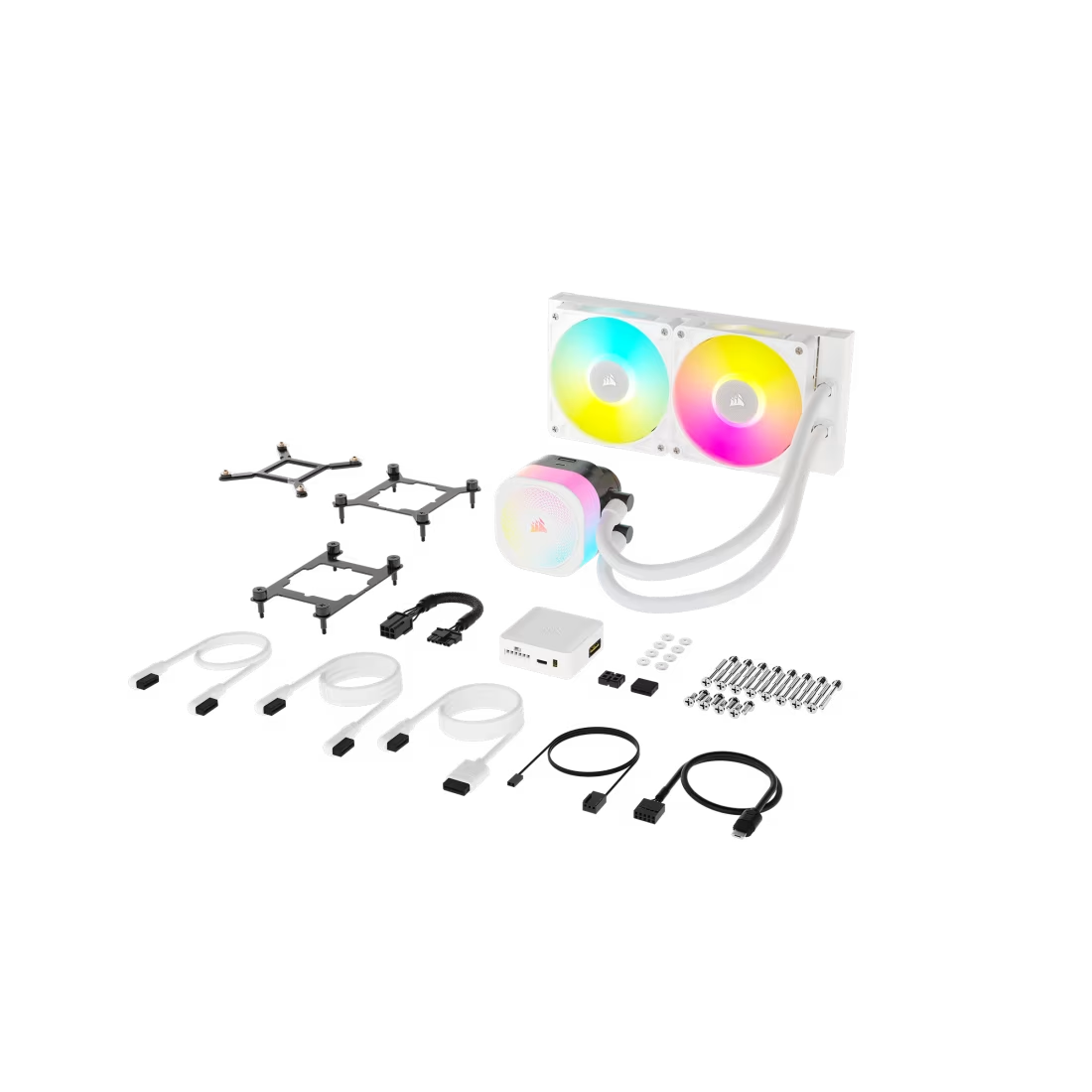 Corsair iCUE LINK TITAN 240 RX RGB - White-2
