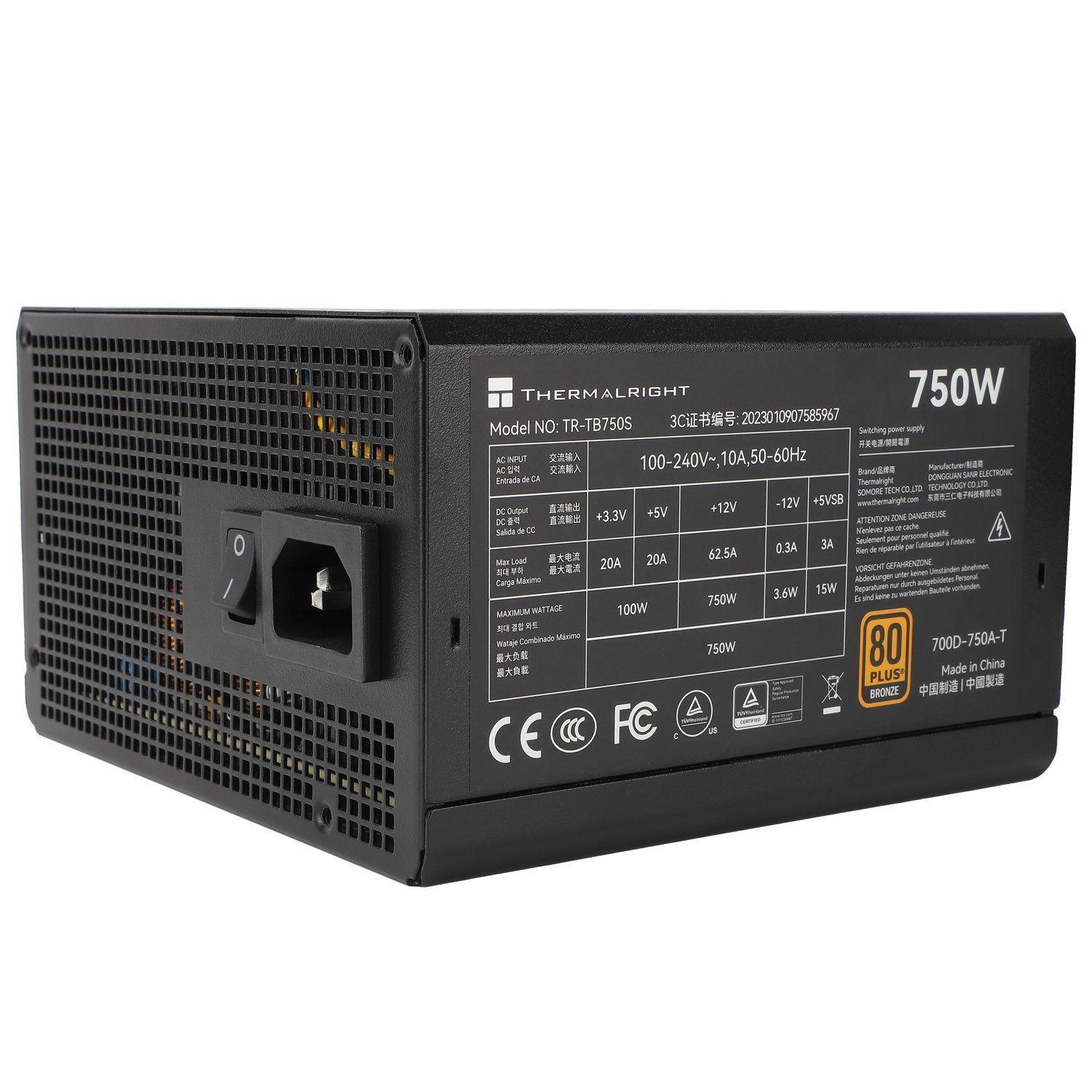 Thermalright Fuente poder 750W 80+ Bronze TR-TB750S-2