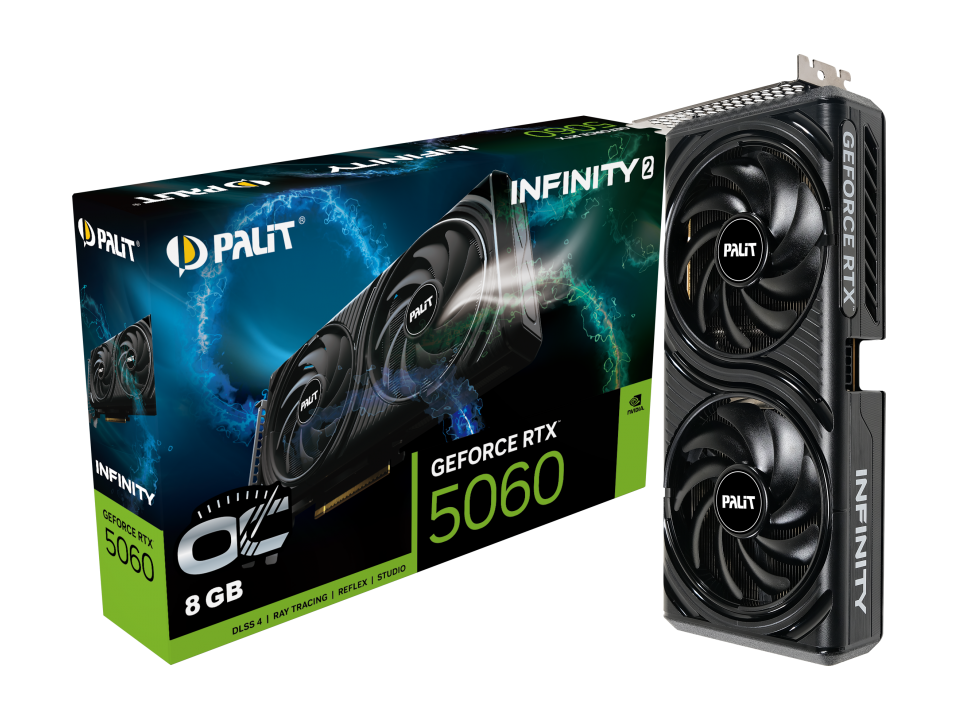 Palit RTX 5060 INFINITY 2 OC 8GB GDDR7 128bit 3-DP HDMI-0