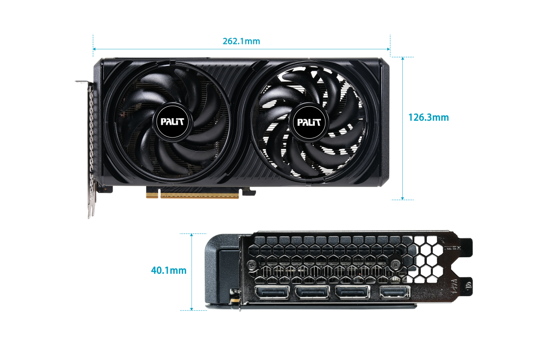 Palit RTX 5060 INFINITY 2 OC 8GB GDDR7 128bit 3-DP HDMI-2