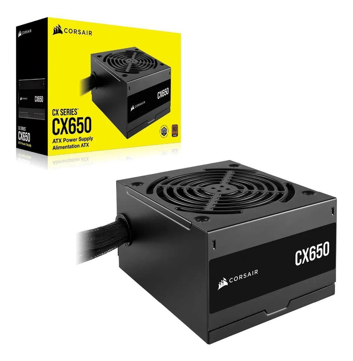 Corsair CX650 650 Watt, 80 PLUS bronze  CP-9020278-NA-0