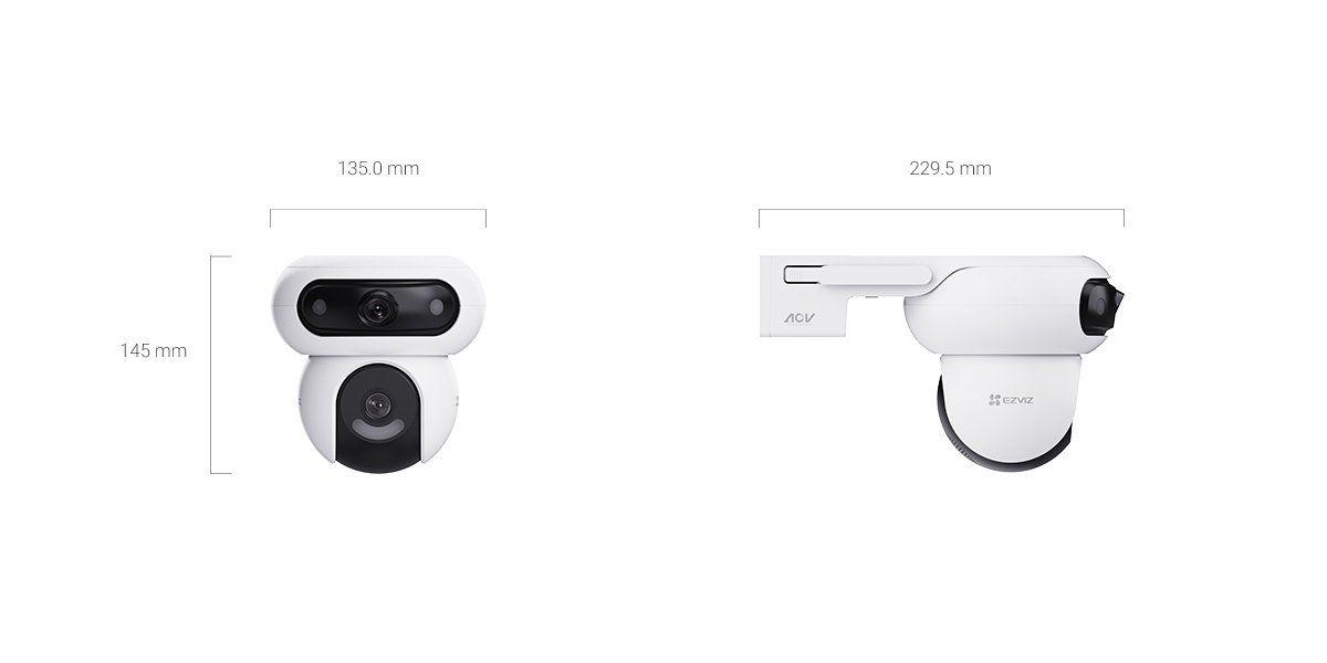 Ezviz Camara Wifi CS-HB90x/SP KIT (4MP+4MP,W4GA)-1