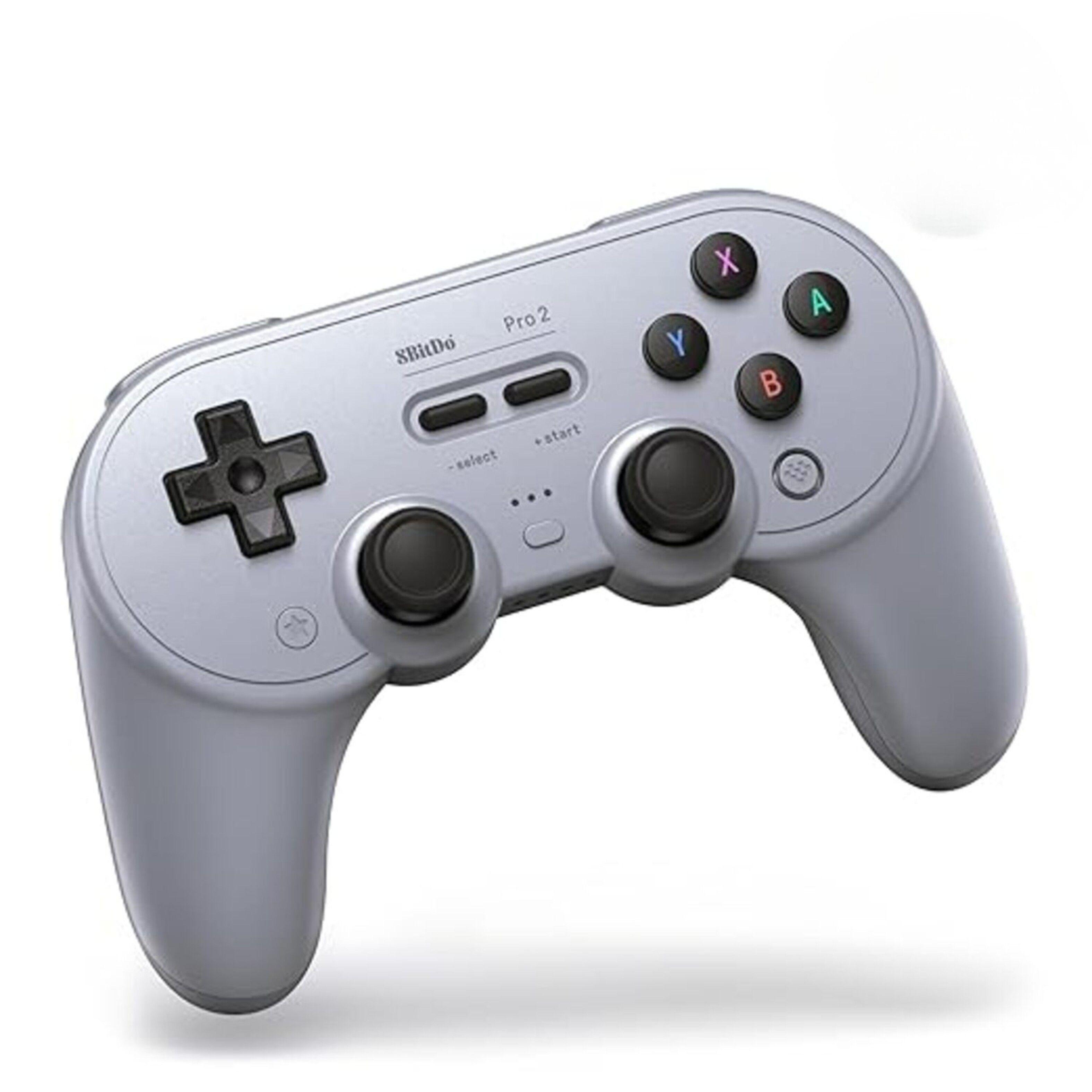 8BitDo Pro 2 Bluetooth GamePad Hall edition Gray - Pc / Switch 1 Y 2/ Apple / Android-0
