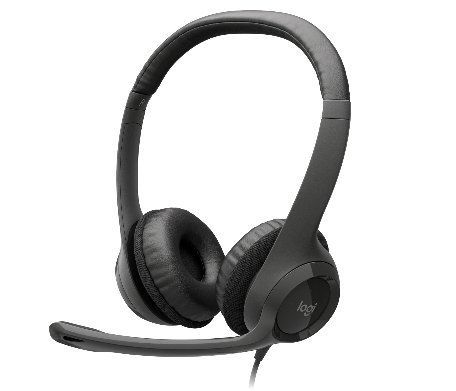 Headset Logitech Noise Cancelling H390 BLACK-1