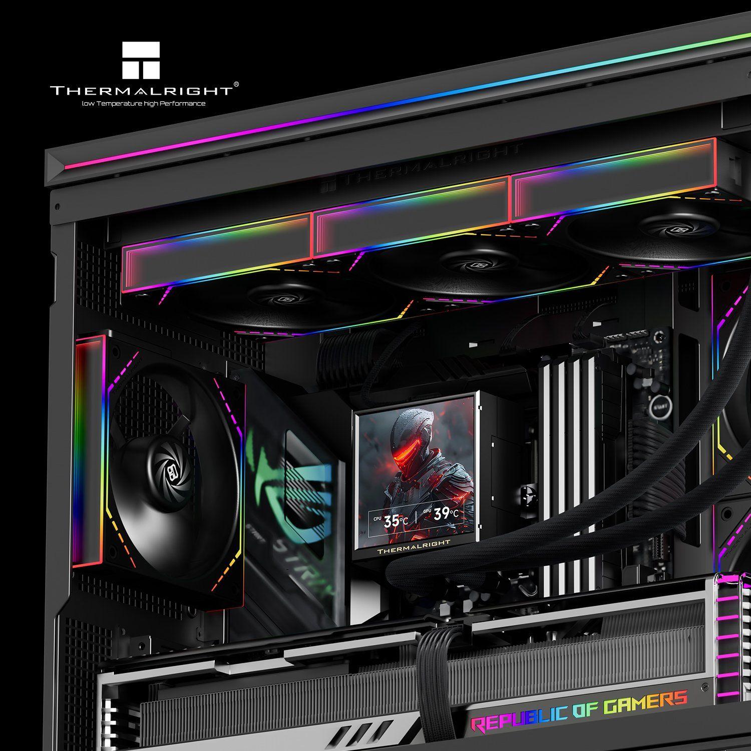 Thermalright Peerless Vision 360 Argb Black Refrigeración líquida-1