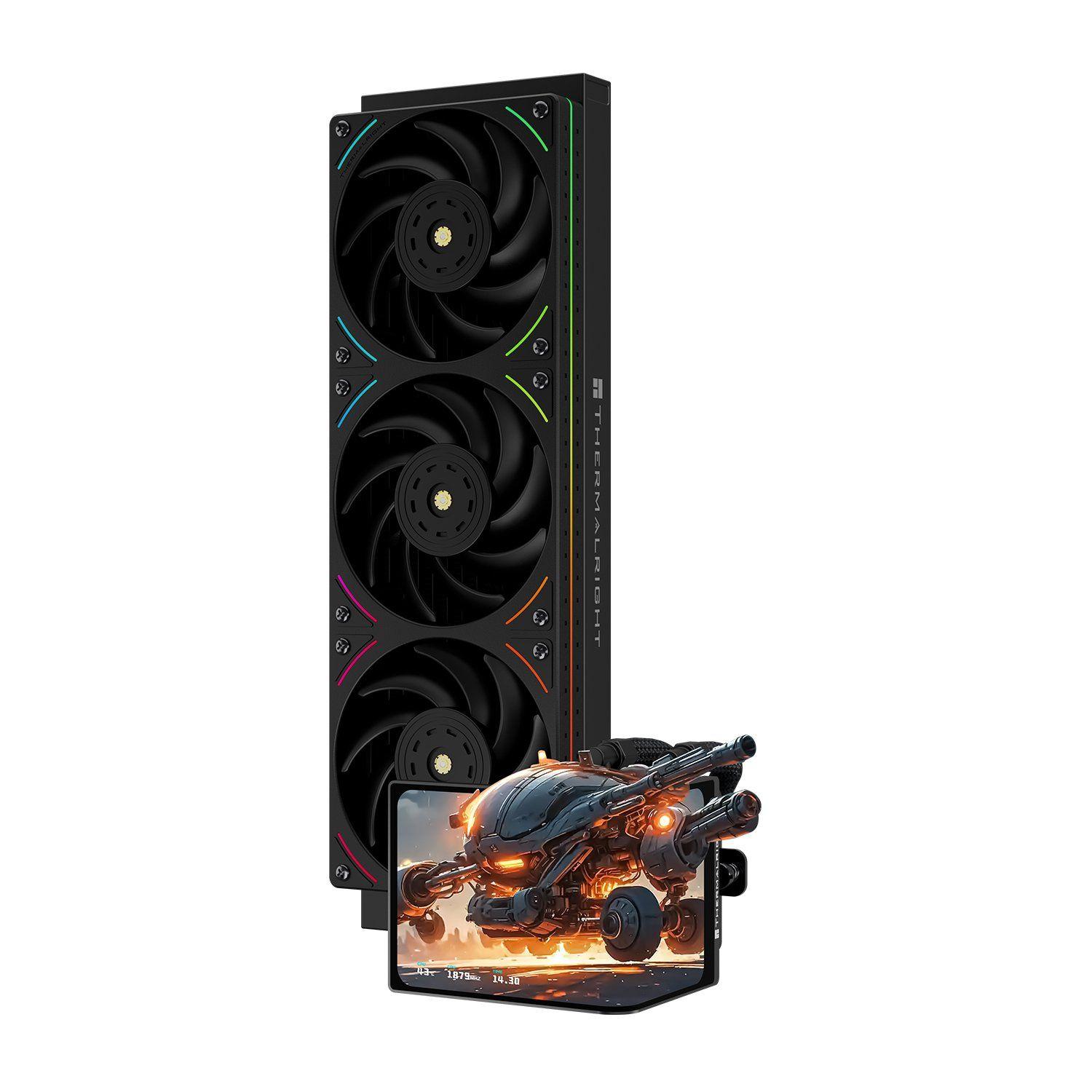 Thermalright Levita Vision 360 UB Argb Black Refrigeración líquida-2