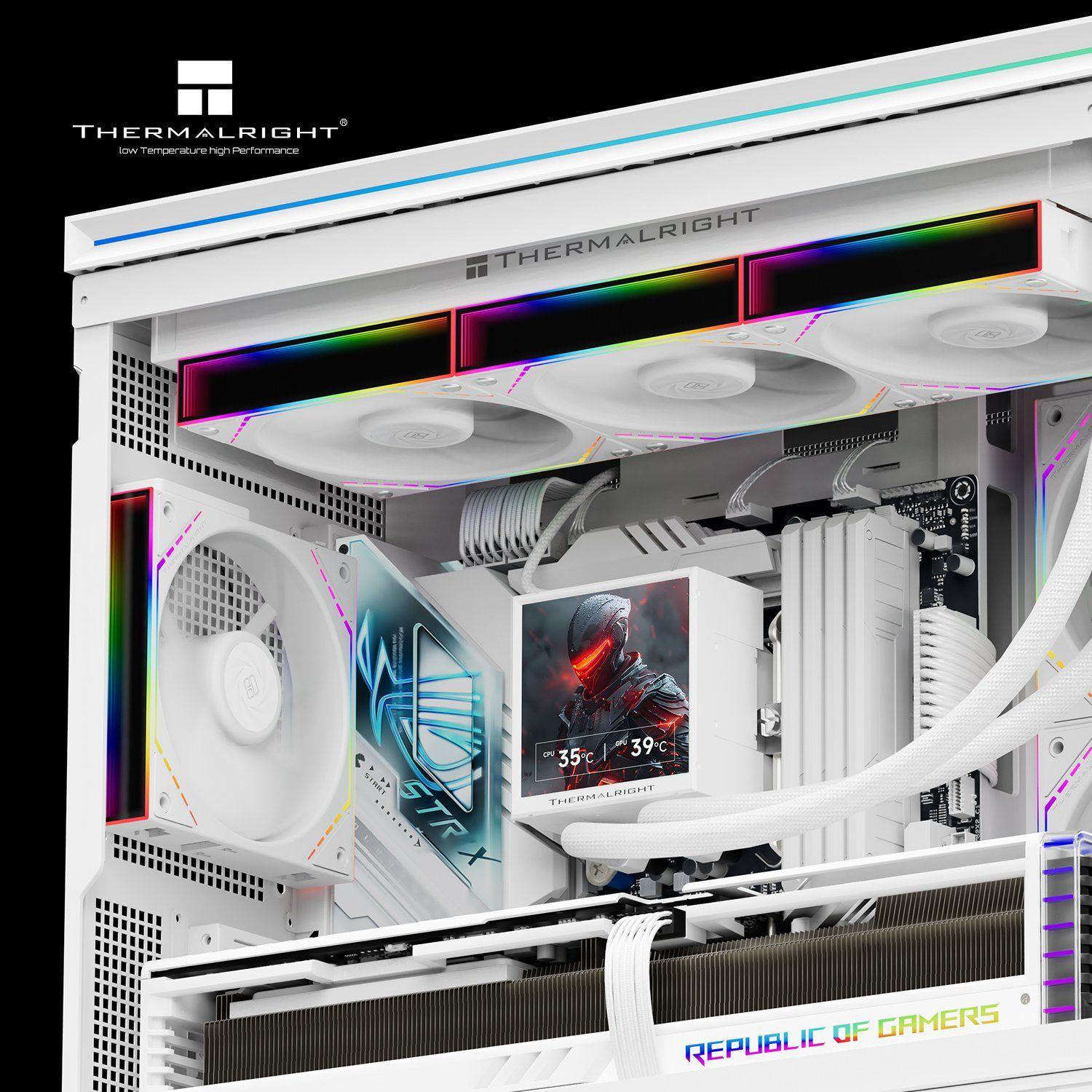 Thermalright Peerless Vision 360 Argb White Refrigeración líquida-1