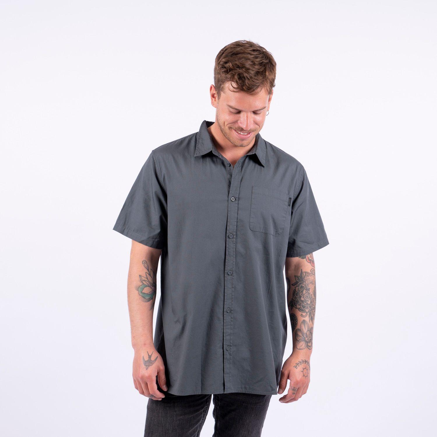 Solid Shirt Steel Black Bubba-2