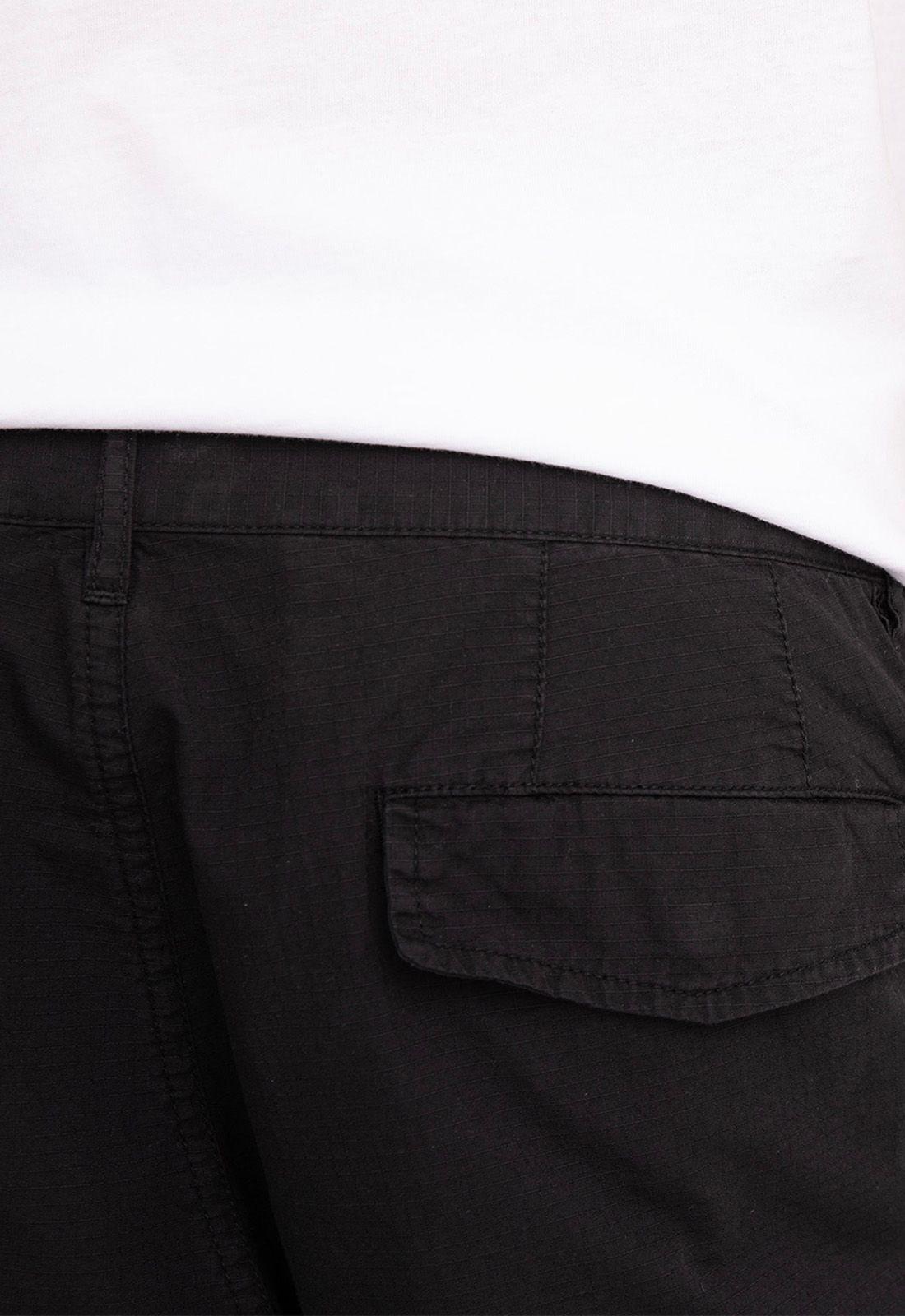 Short Cargo Ripstop Black Black Bubba-3