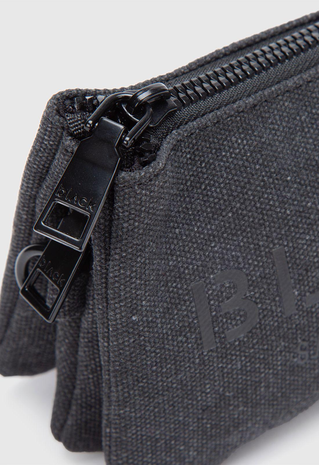 Billetera Canvas Black Black Bubba-4