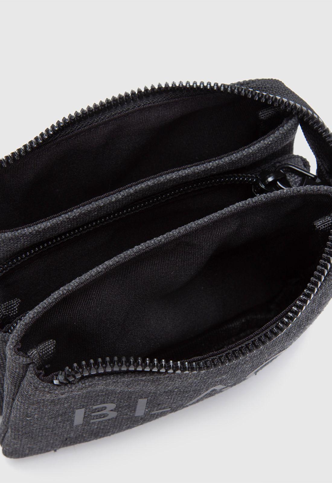Billetera Canvas Black Black Bubba-6