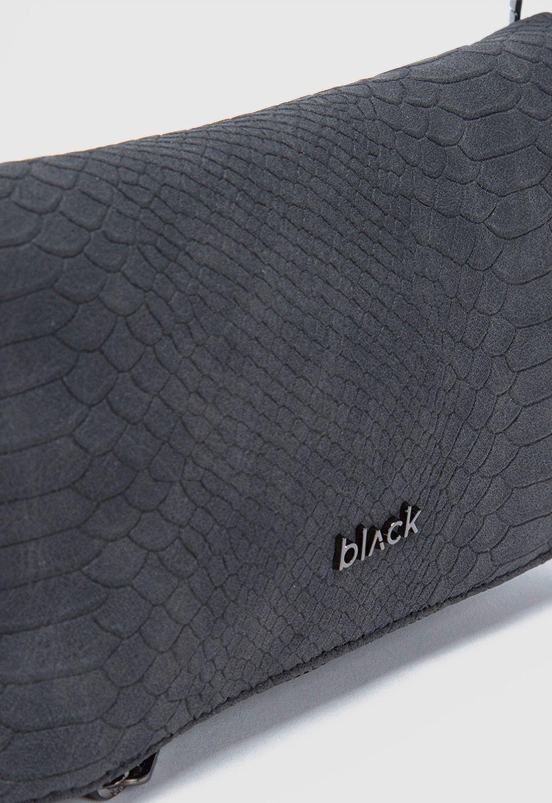 Cartera Snake Black Mini Black Bubba-3