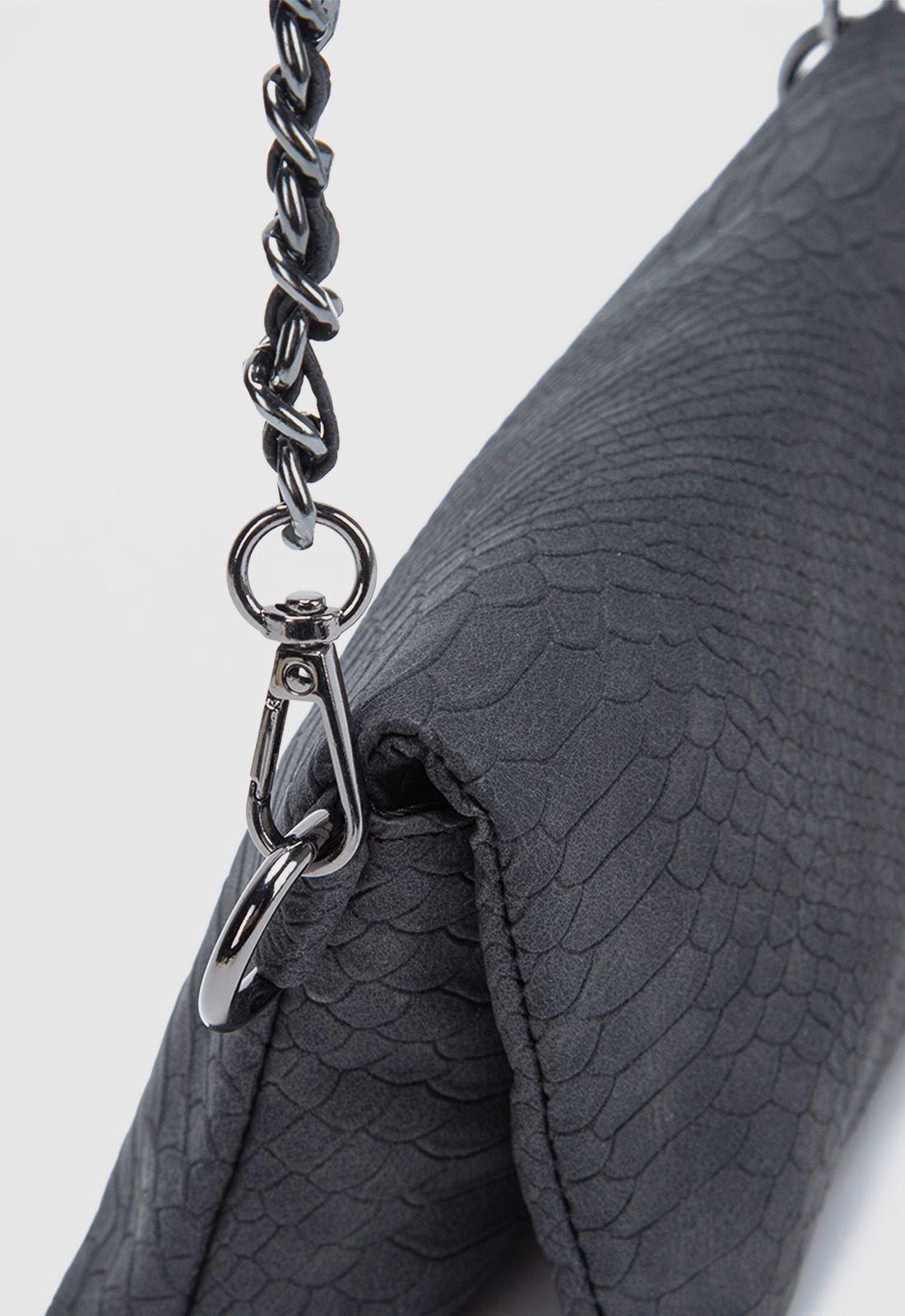 Cartera Snake Black Mini Black Bubba-4