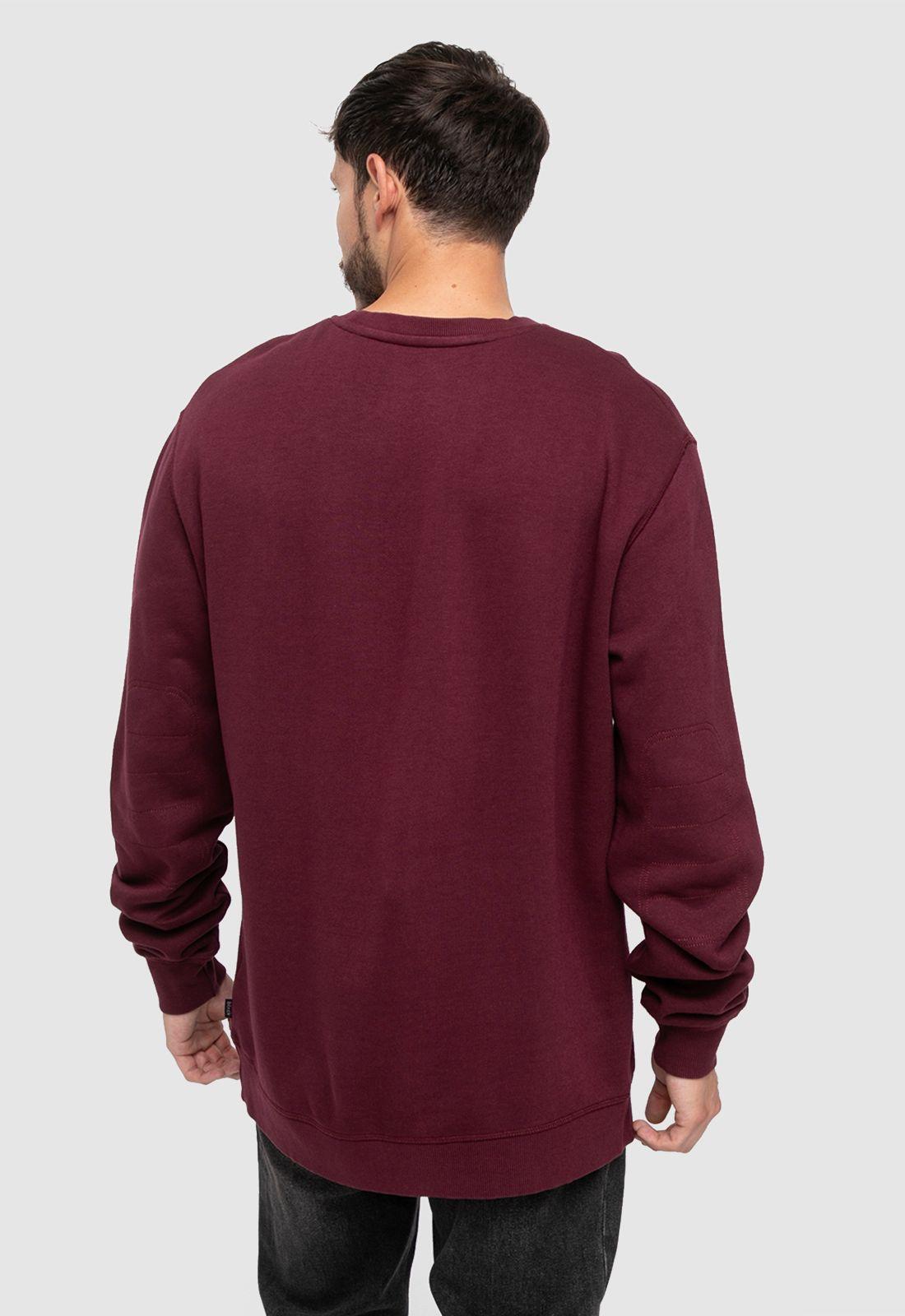 Crewneck Bordeaux  Black Bubba-1