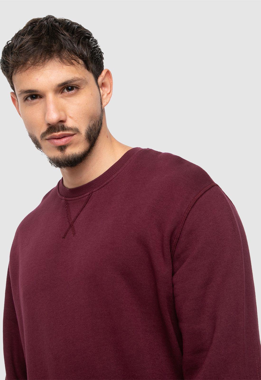 Crewneck Bordeaux  Black Bubba-2