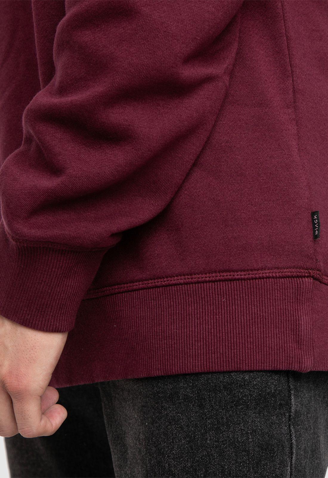 Crewneck Bordeaux  Black Bubba-3