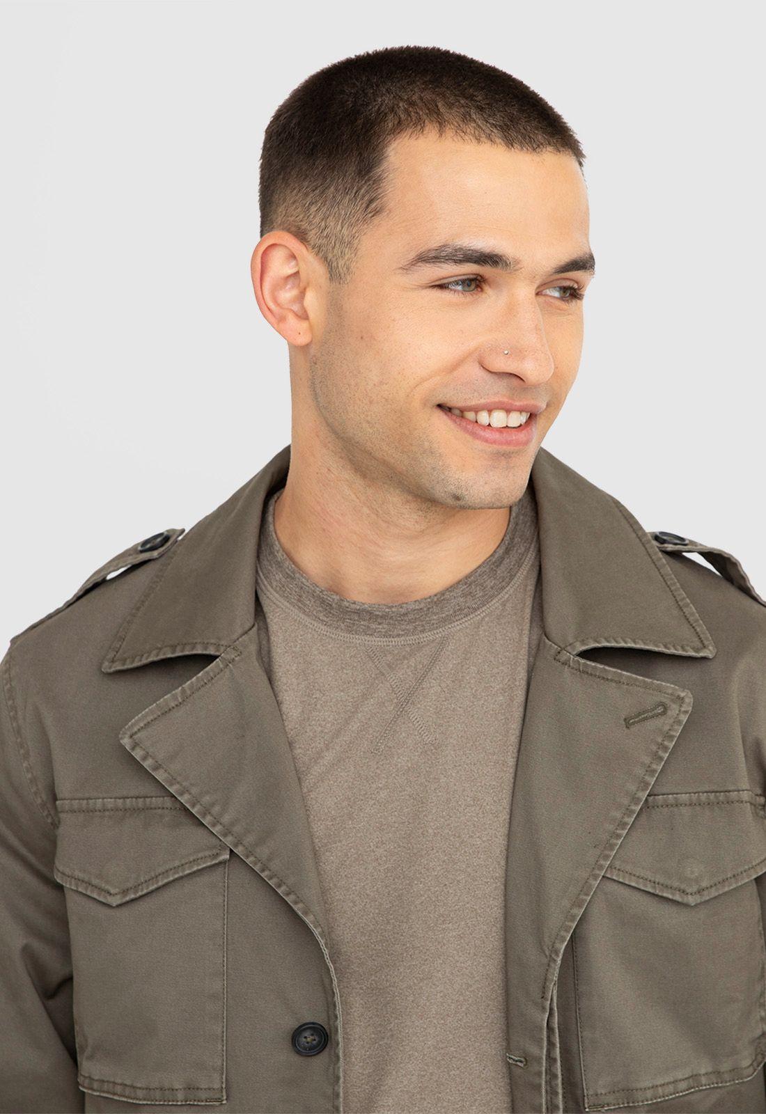 Chaqueta Ultra Light Verde Militar Black Bubba-2