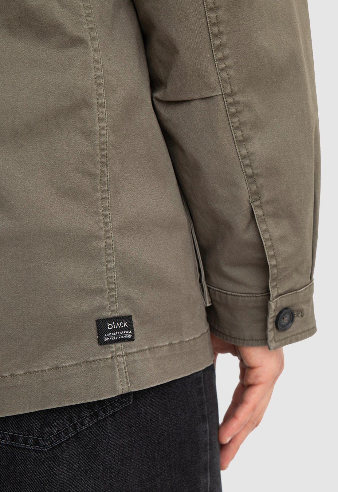 Chaqueta Ultra Light Verde Militar Black Bubba-3