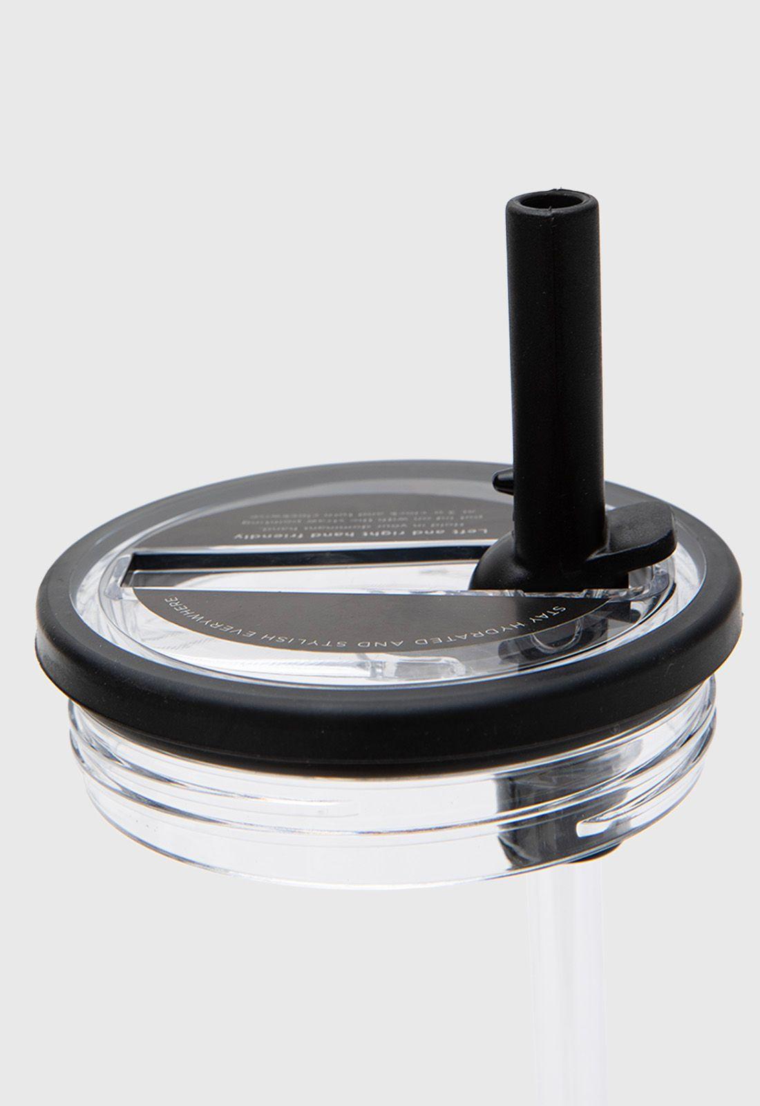 Straw Mug Smoke Black Bubba-5