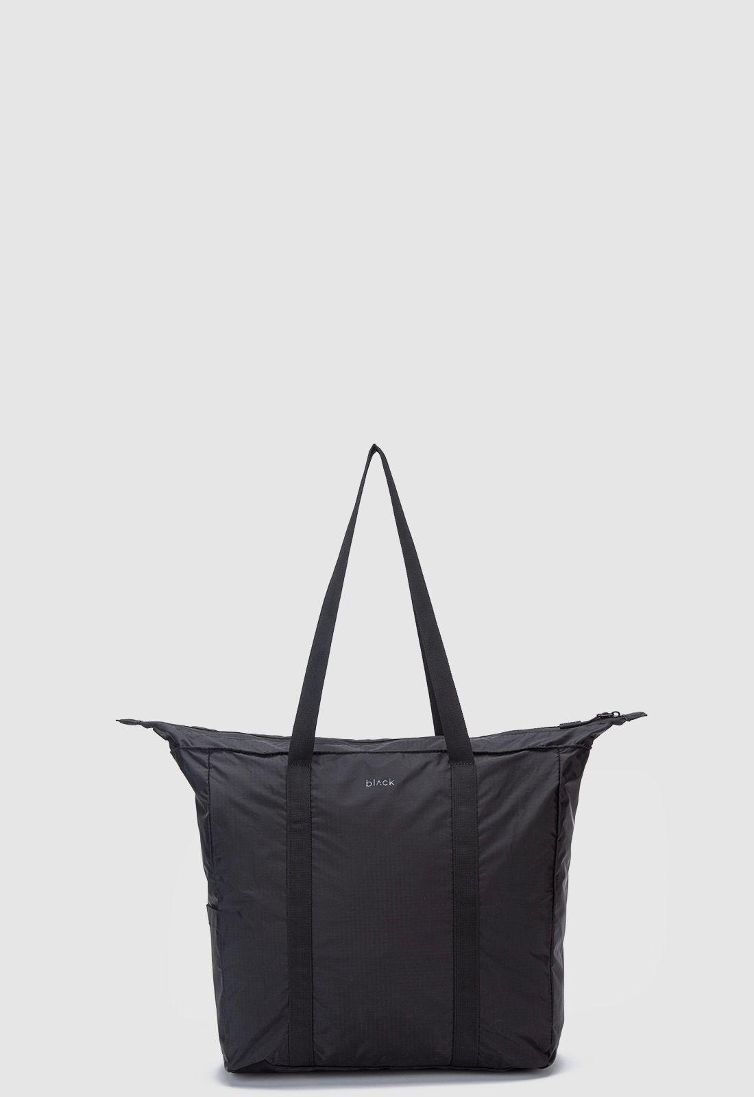 Tote Plegable Ripstop Black Black Bubba-2
