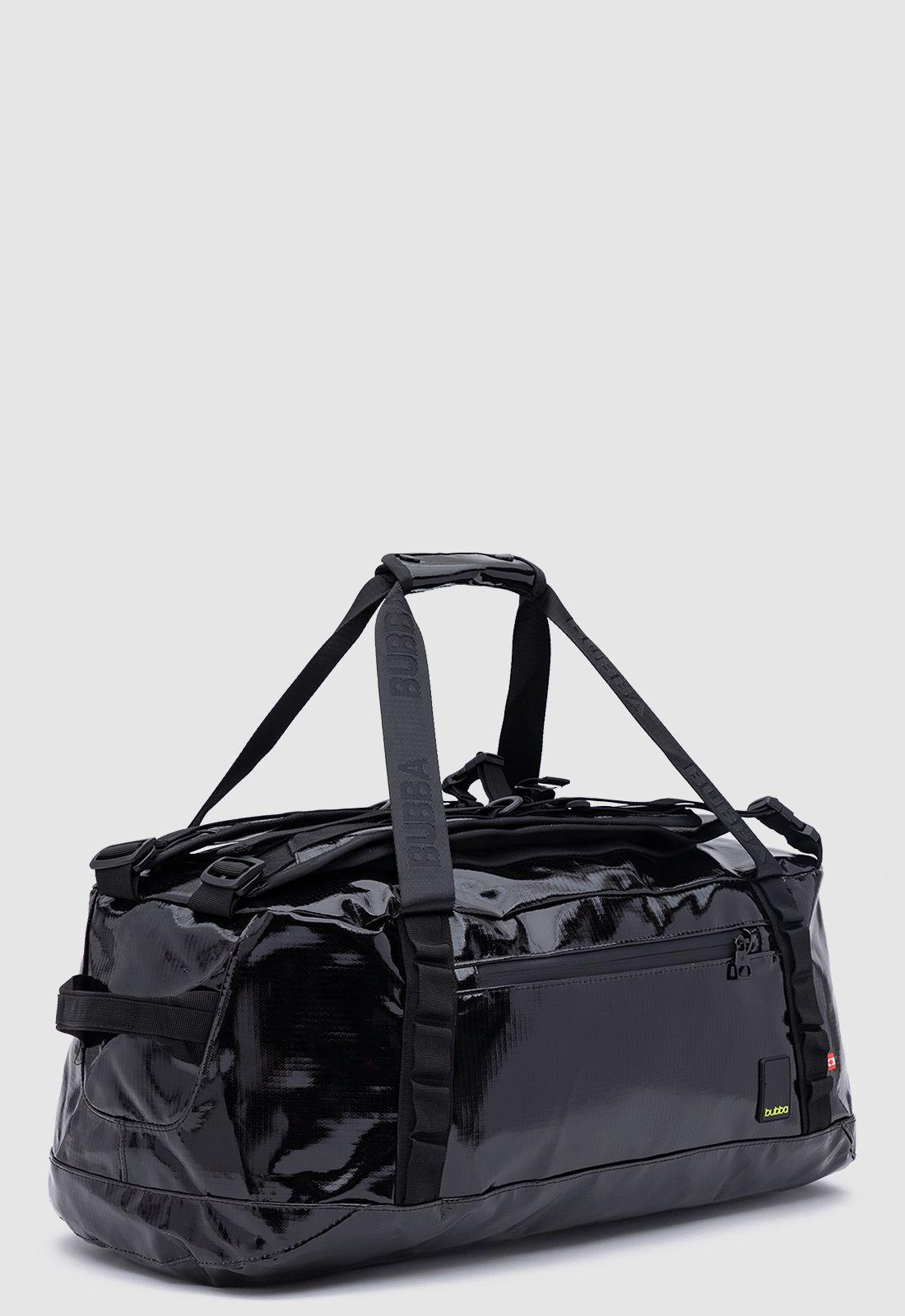 Duffel Bag Travel Ripstop Black Bubba Essentials-2