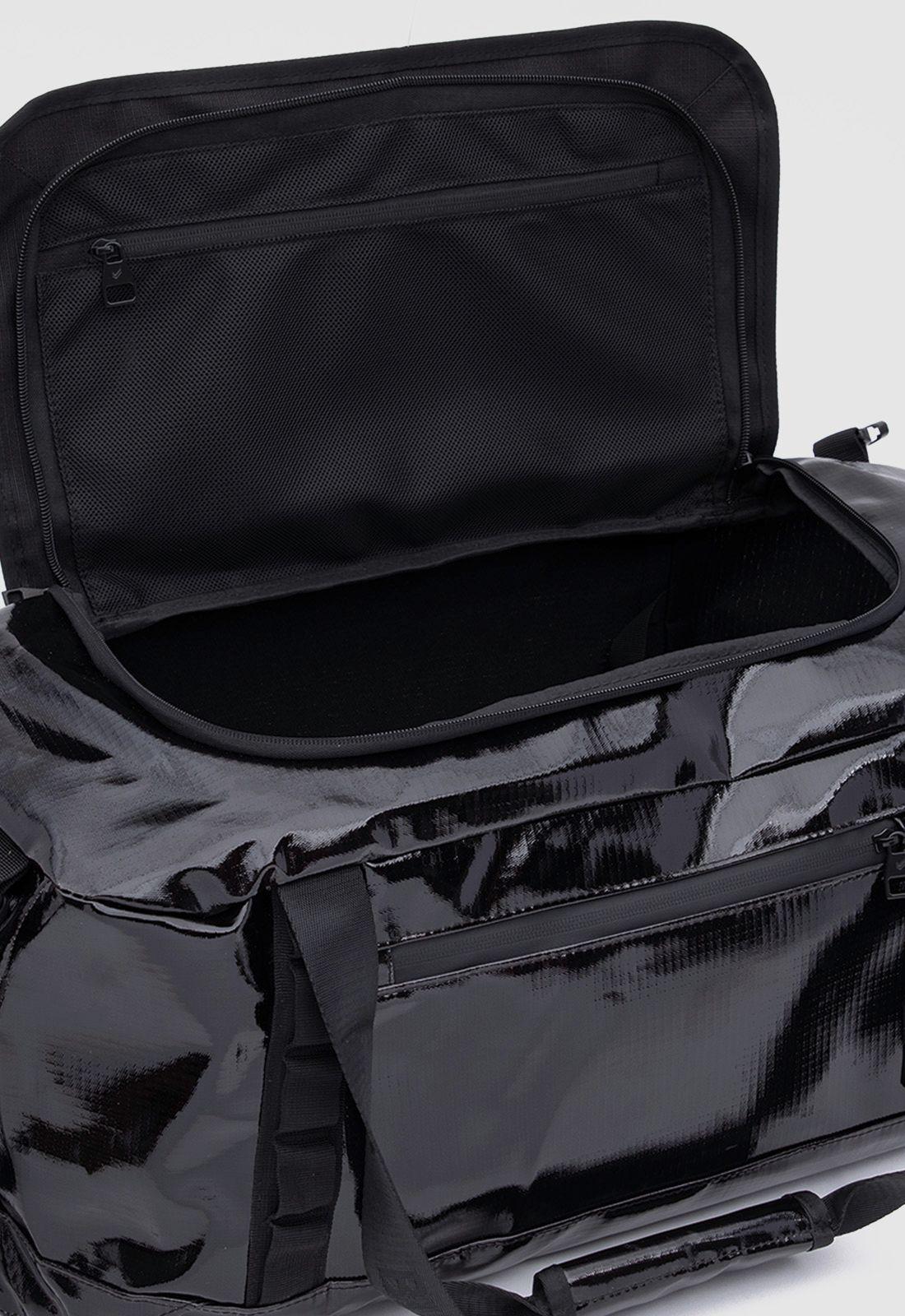 Duffel Bag Travel Ripstop Black Bubba Essentials-6