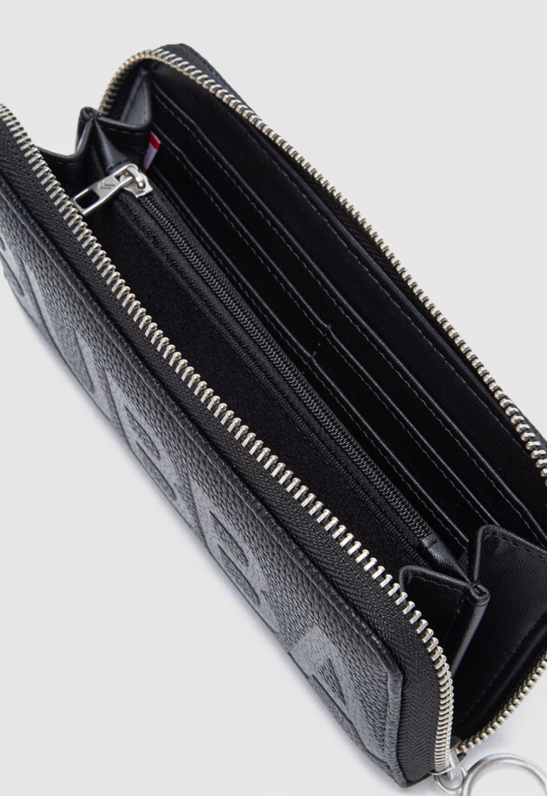 Billetera Crazy Pu Black L Bubba Essentials-3