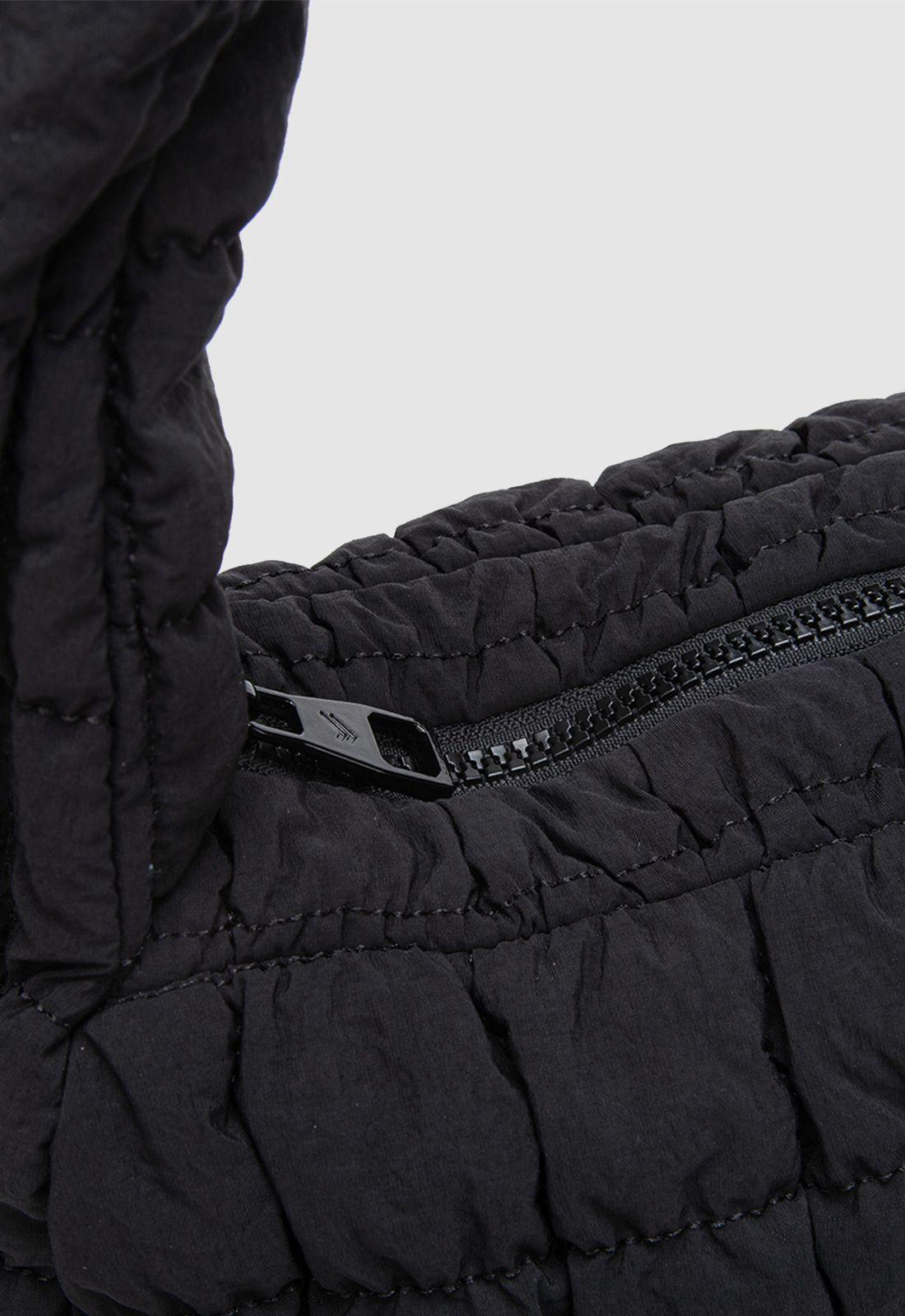 Purse Quilted Black Bubba Essentials-2