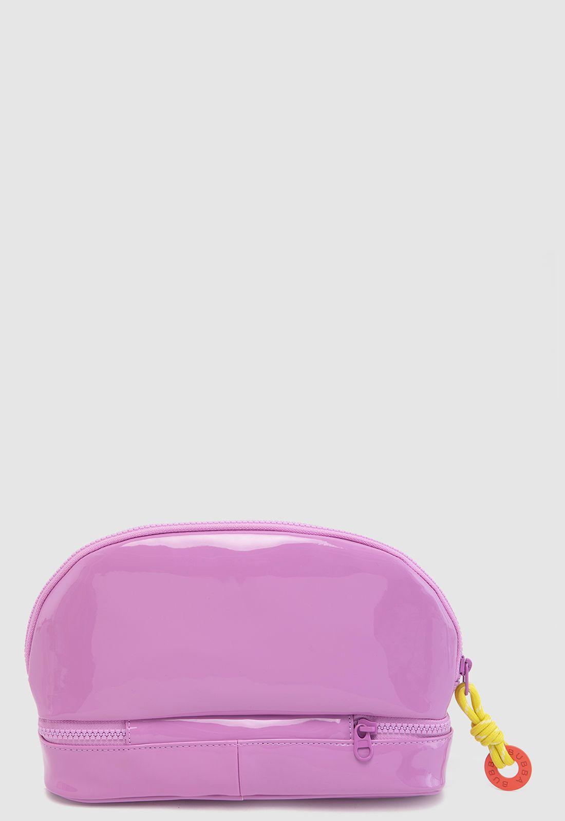 Neceser Charol Lilac Medium Bubba Essentials-2