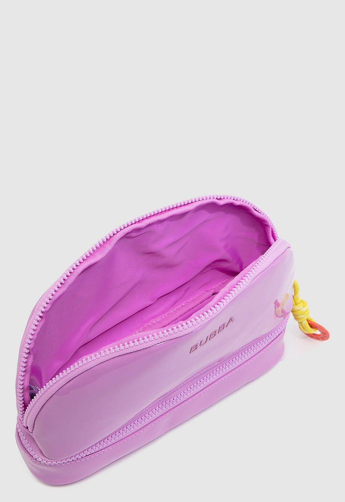 Neceser Charol Lilac Medium Bubba Essentials-4