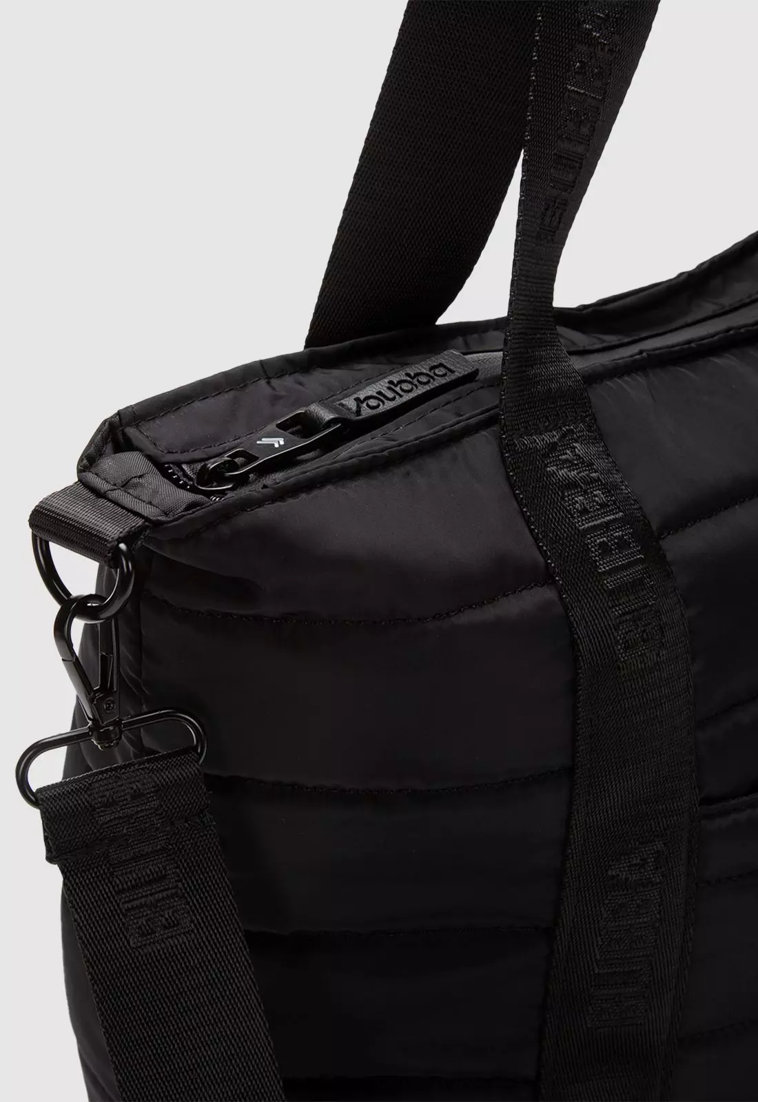 Cartera Tote Originals Matte Black Velvet Bubba Essentials-3