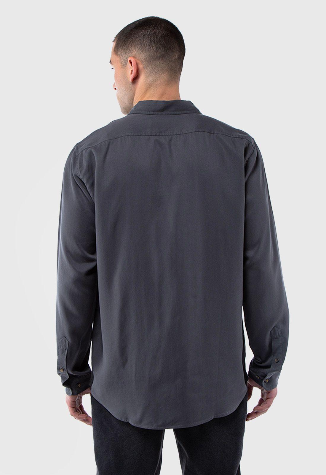 Camisa Soft Gris Marengo Black Bubba-2