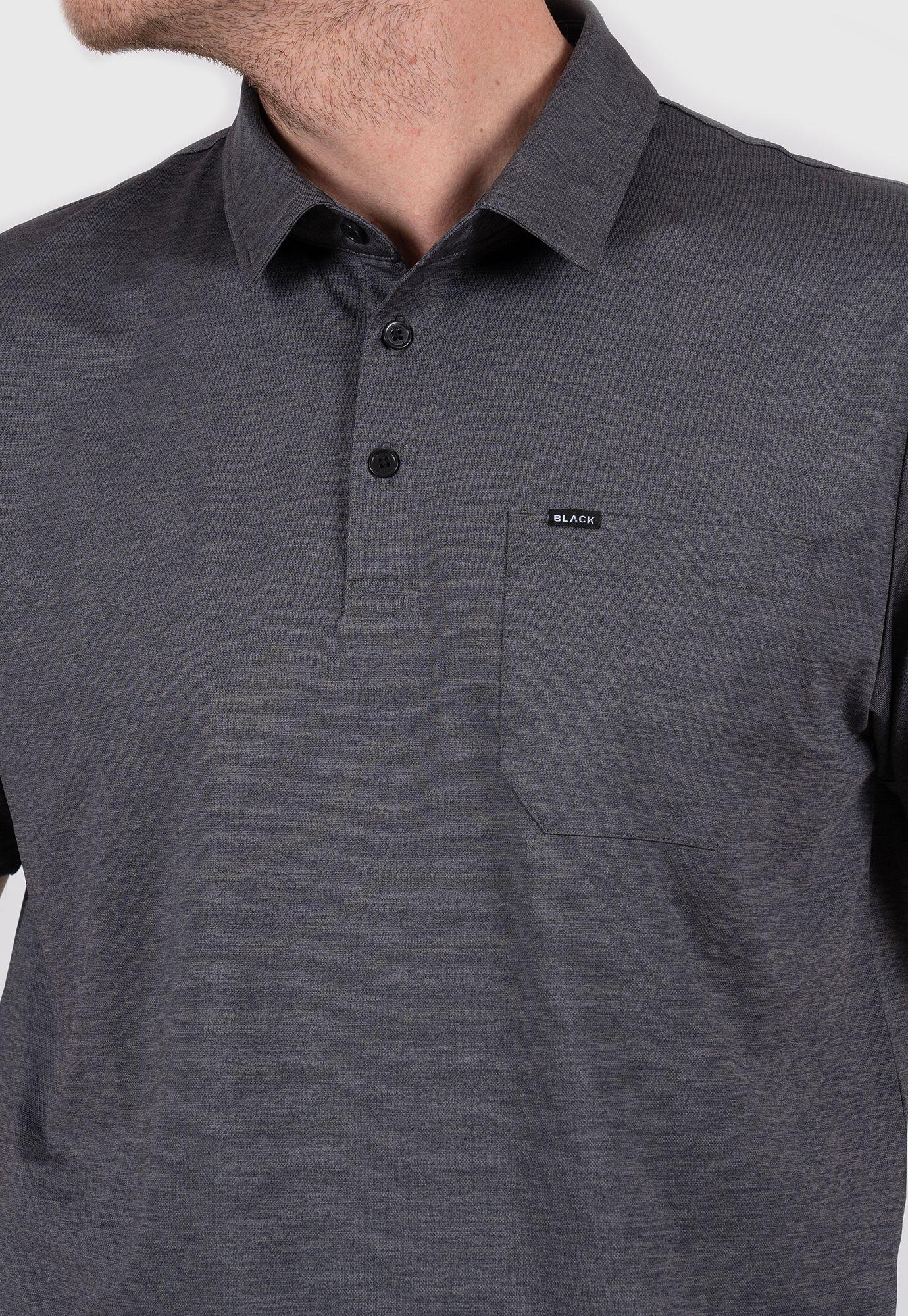 Active Tee Dark Grey Black Bubba-1