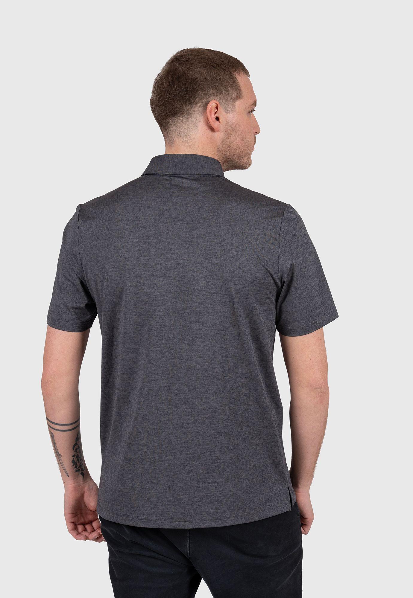 Active Tee Dark Grey Black Bubba-2
