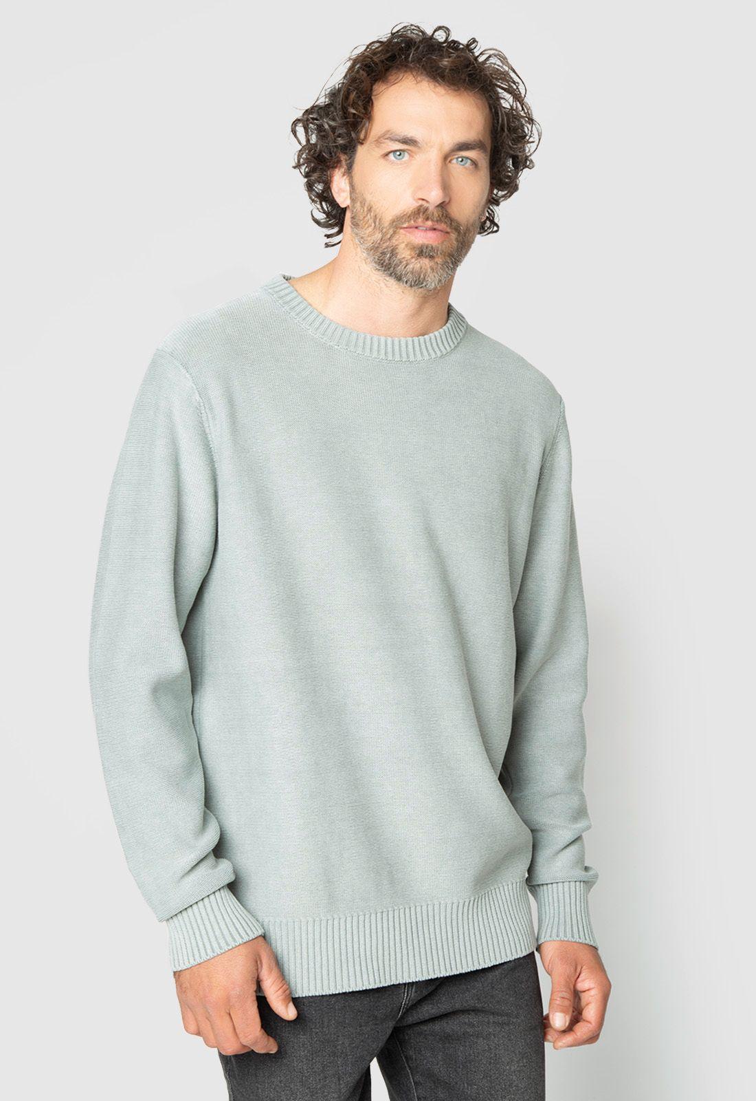 Light Sweater Light Grey Black Bubba-0