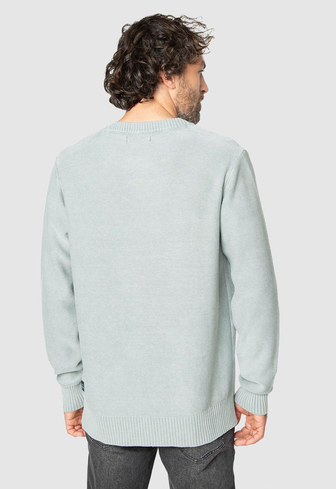 Light Sweater Light Grey Black Bubba-1