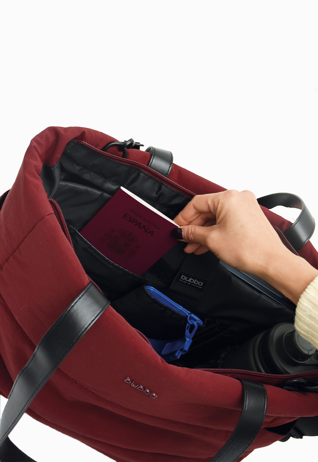 Tote Pair Travel Ruby Red Bubba Essentials-4