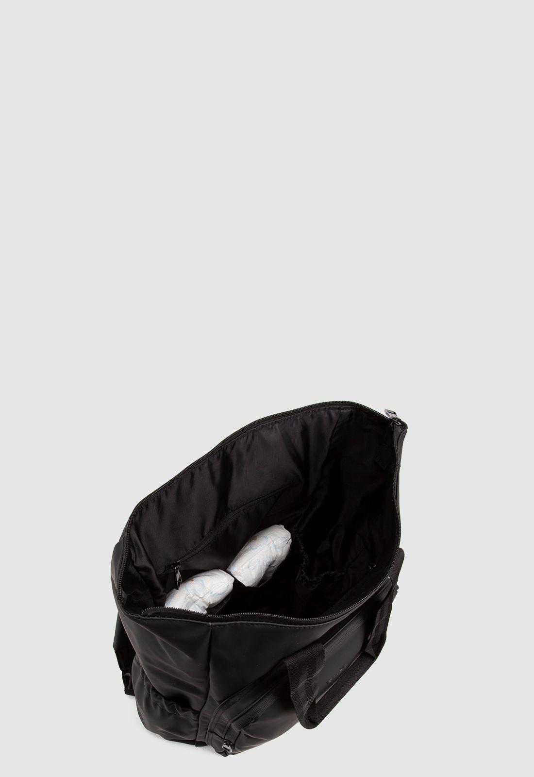 Mochila Maternal Black Black Bubba-7