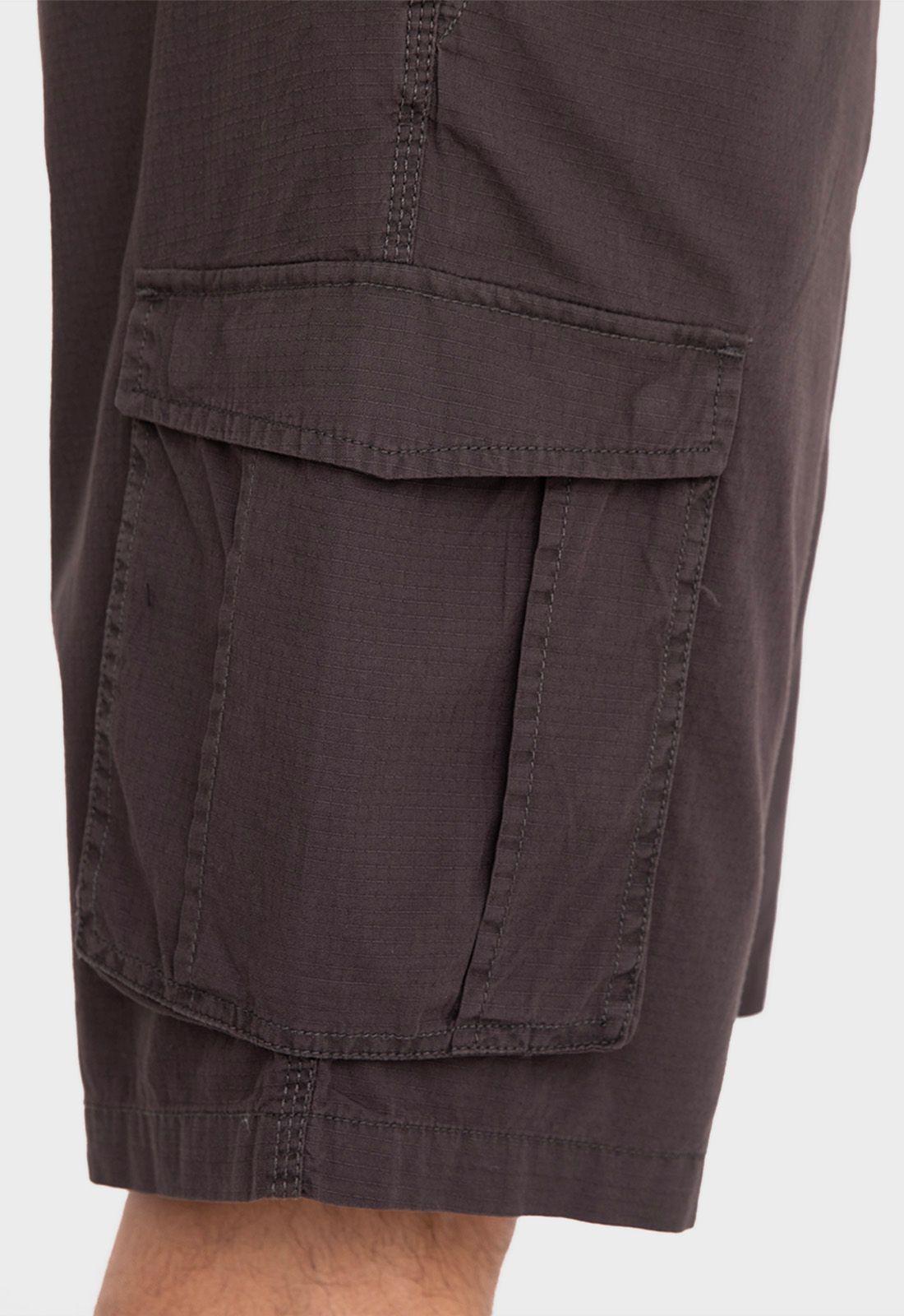 Short Cargo Ripstop Green Black Bubba-5