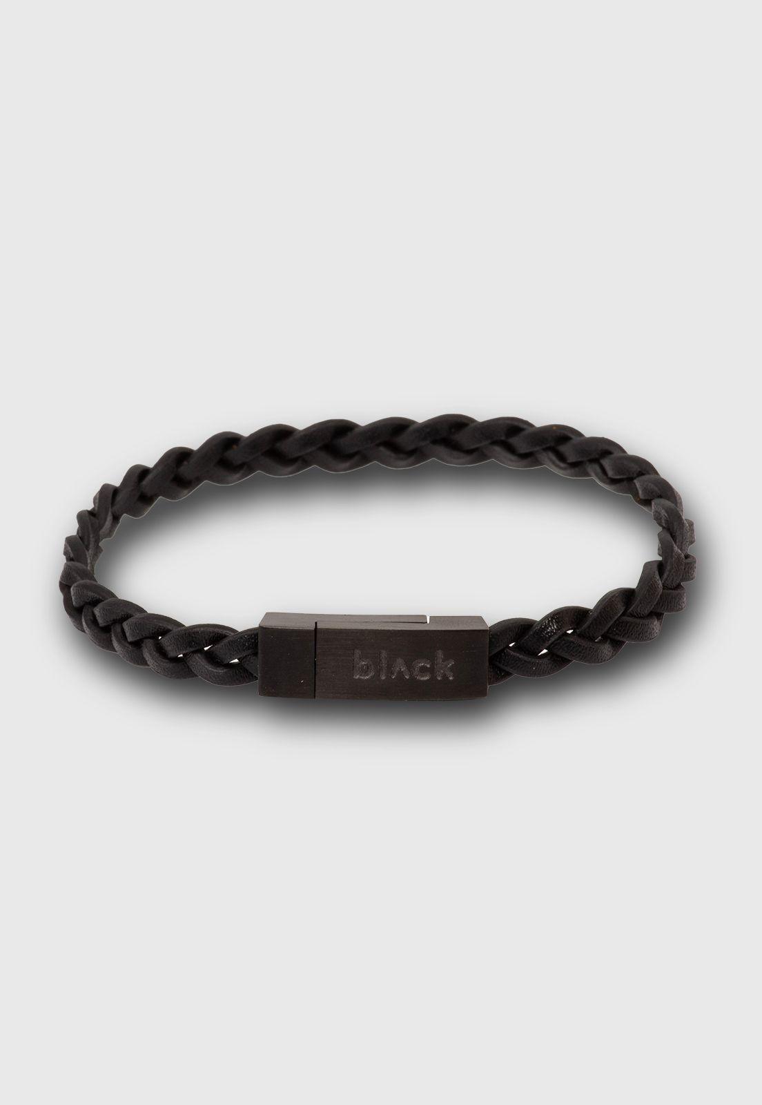 Pulsera Respect Black Black Bubba-0