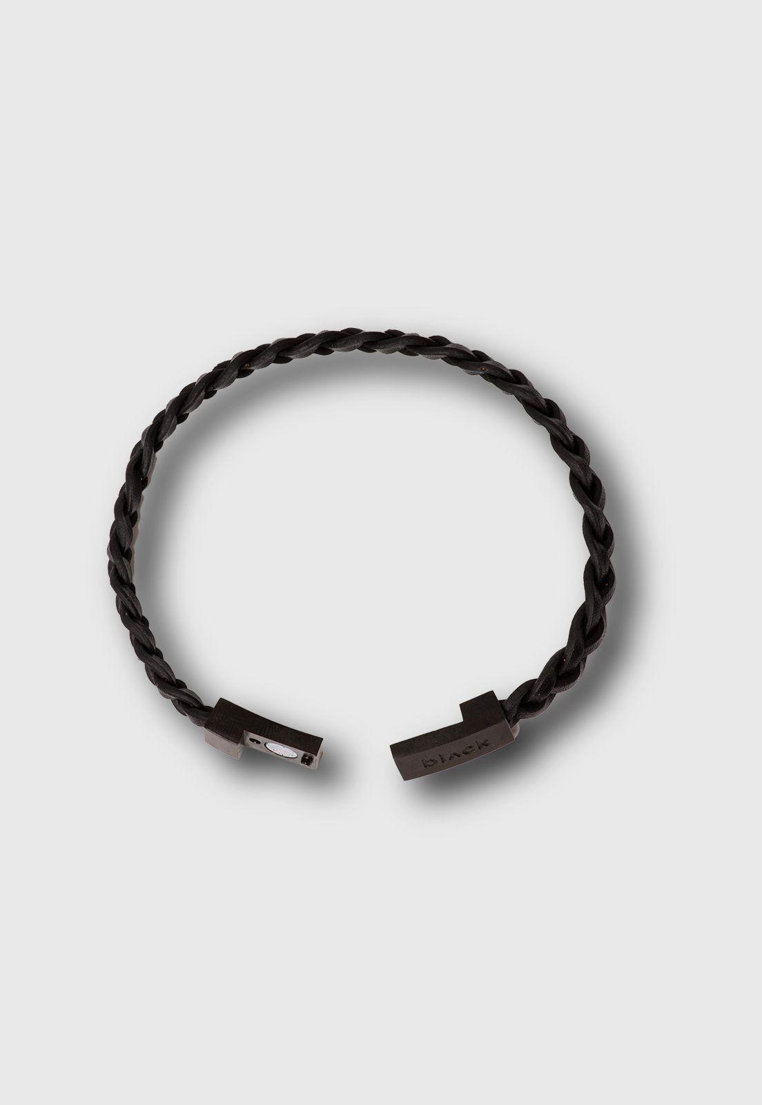 Pulsera Respect Black Black Bubba-2