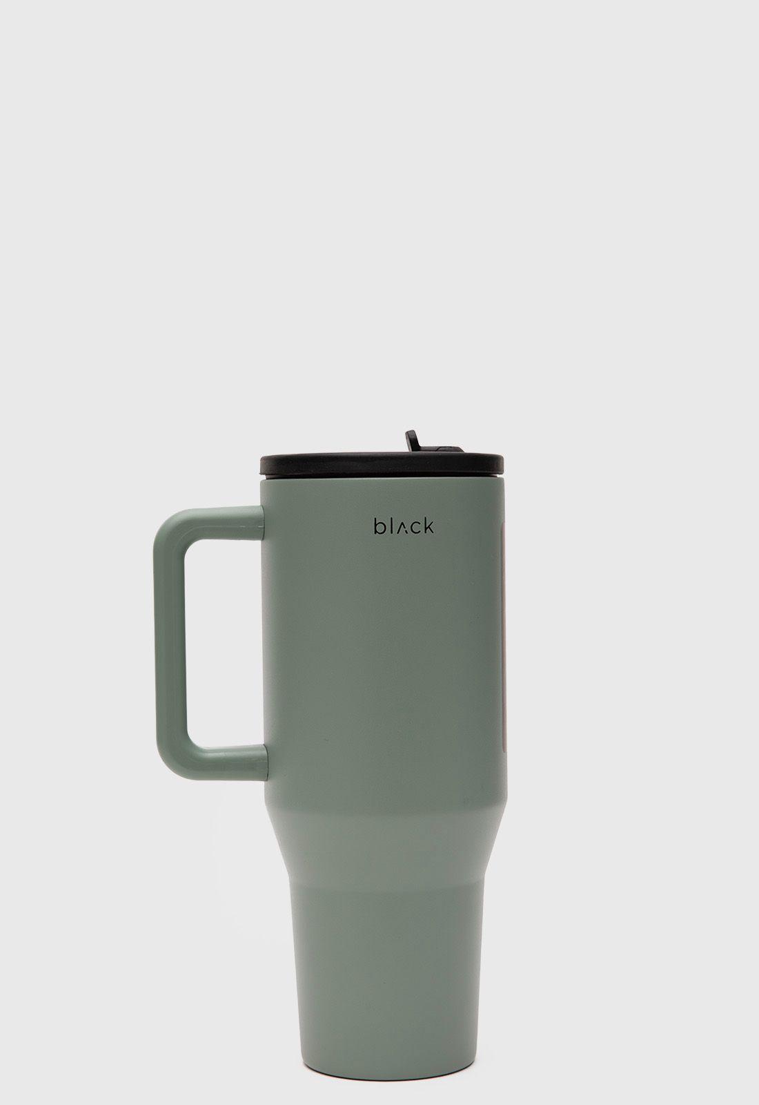 Straw Mug Mistgreen Black Bubba-3